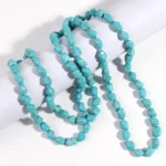 Double Layer Turquoise Stone Necklace 1