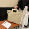 Straw Woven Handbag 3