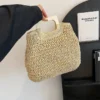 Straw Woven Handbag 2