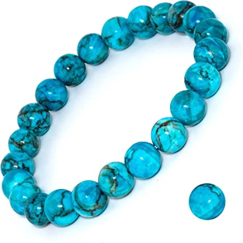 Unisex Blue Magnesite Turquoise Bracelet 1