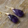 Classic Waterdrop Gemstones Earrings 6