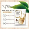 10pcs Snail Moisturizing Face Mask Replenishment Oil Control Tender Face Sheet Masks Facial Mask Skin Care Korean Cosmetics 4