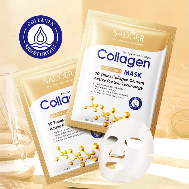 10pcs Anti-wrinkle Collagen Face Mask 2