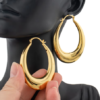 Chunky Hoop Earrings - Image 5