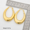 Chunky Hoop Earrings - Image 4