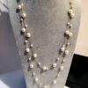 Double Layer Faux Pearl Necklace - Image 2