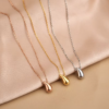 Simple Water Drop Necklace - Image 3